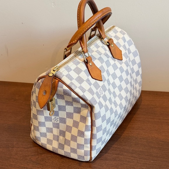 Louis Vuitton Damier Azur Speedy - Picture 3 of 9